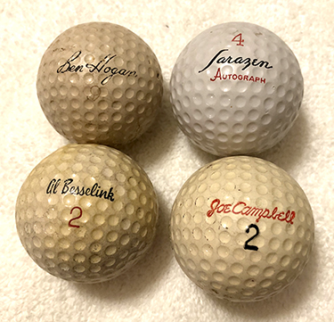 Vintage golf clubs, bags and balls - price guide and values